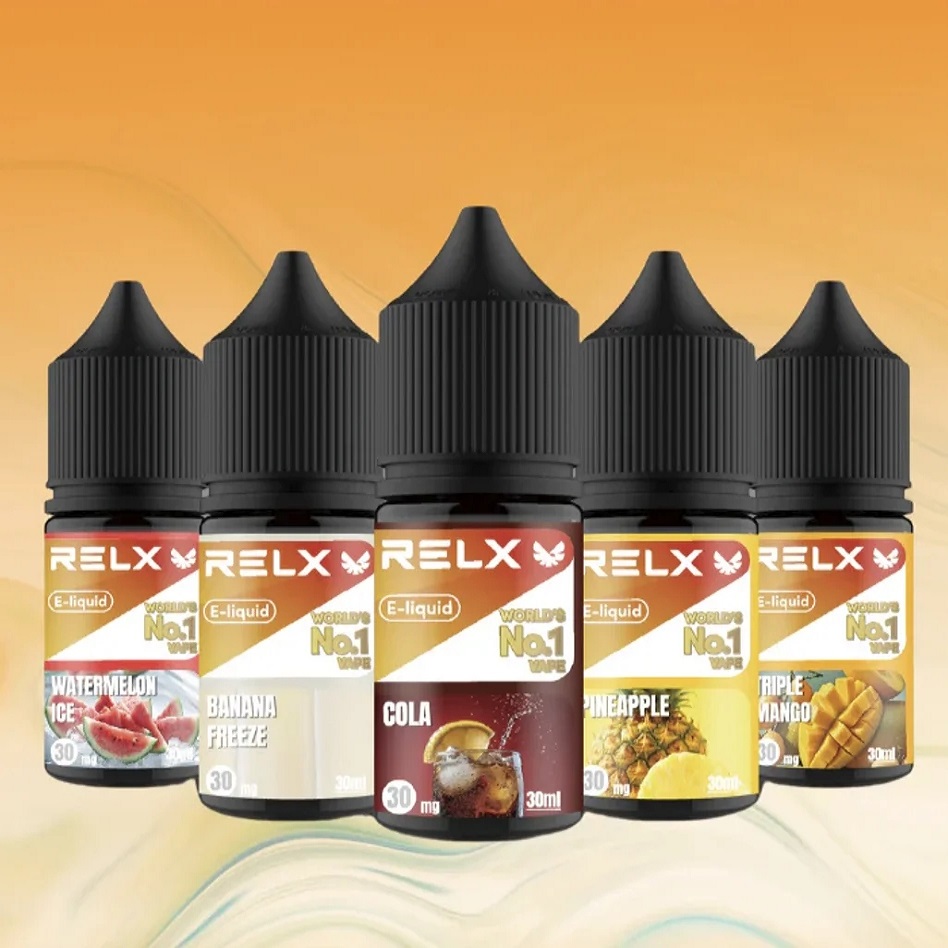 悅刻電子煙煙油丨RELX瓶裝丁鹽煙油30ml丨水果味丨Relx煙油現貨